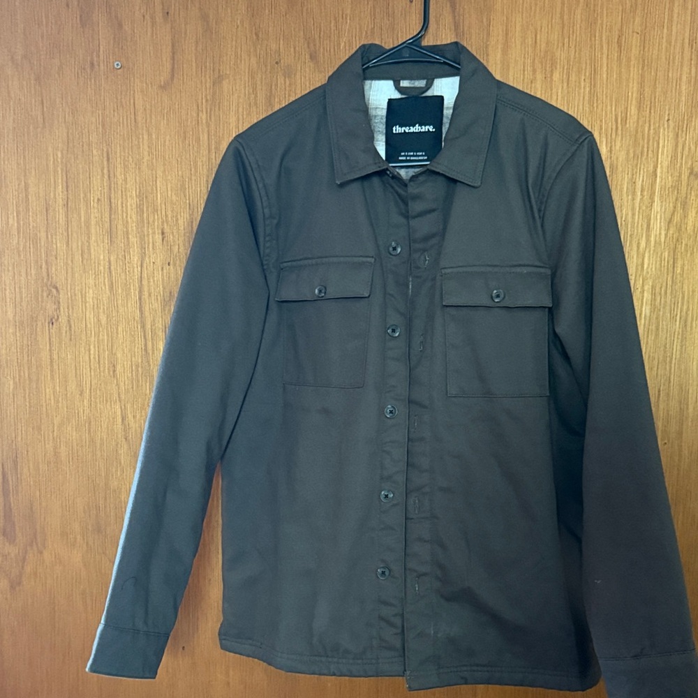 Men's Brown Utility Jacket